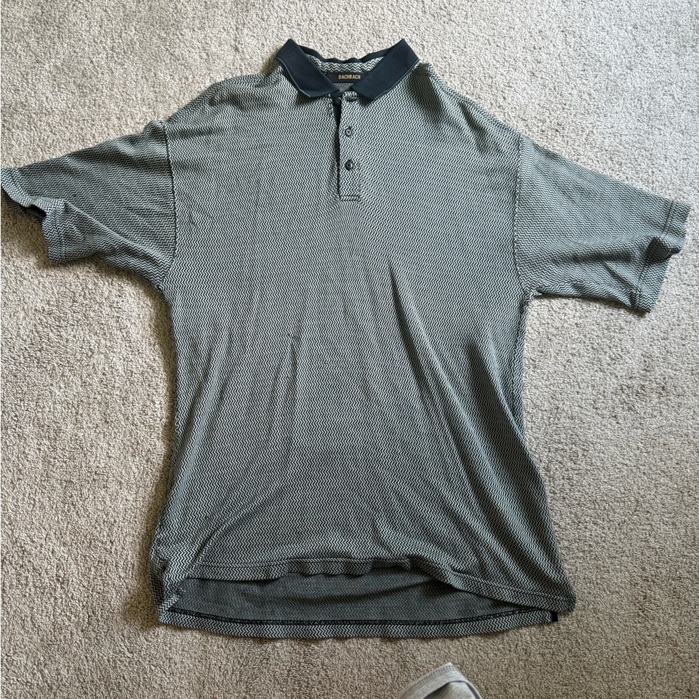 Vintage Mens Cotton Polo Shirt